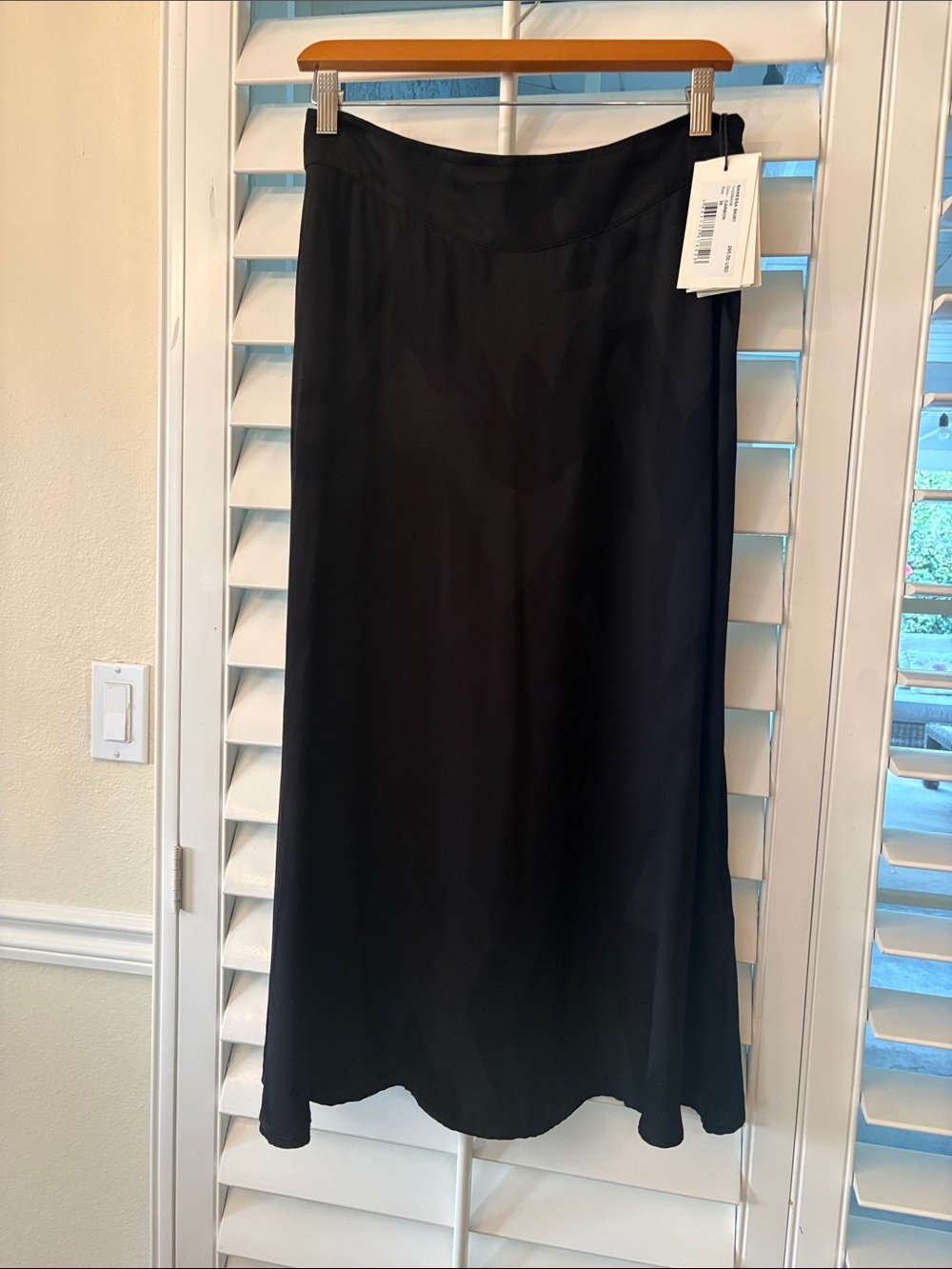 ba&sh Black Maxi Skirt